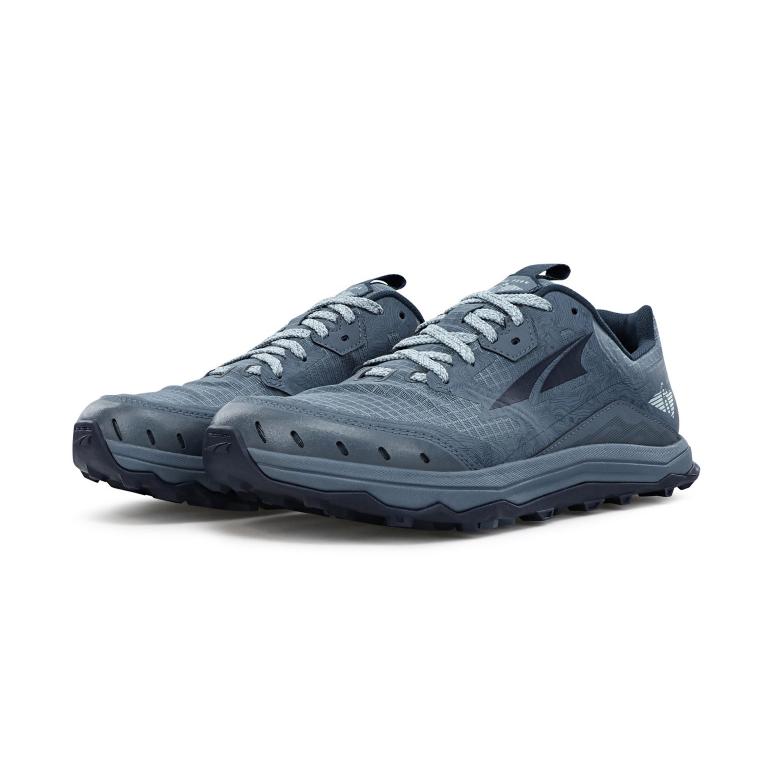 Navy / Light Blue Altra Lone Peak 6 Women's Trail Running Shoes | Ireland-01234799