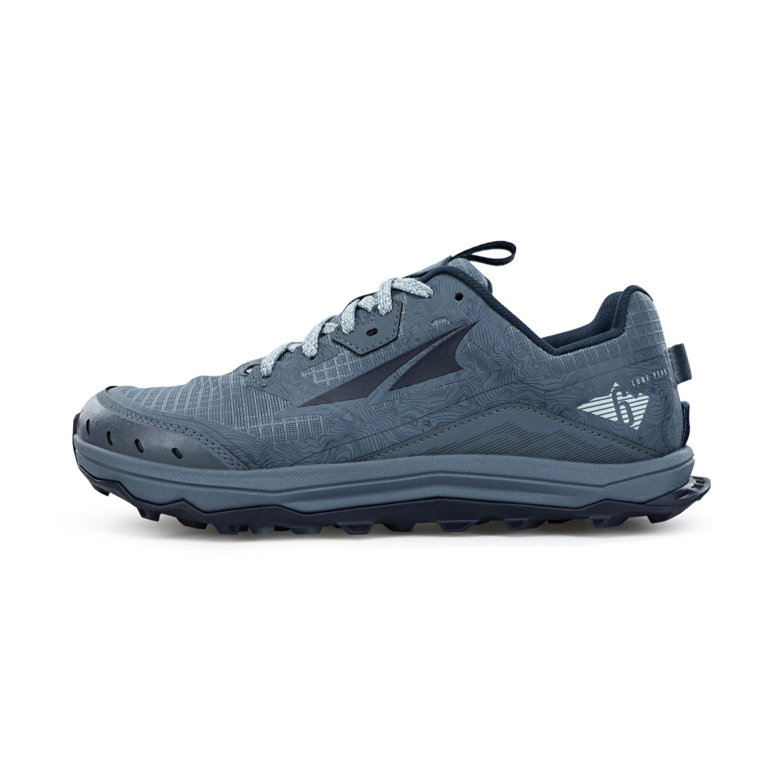 Navy / Light Blue Altra Lone Peak 6 Women\'s Trail Running Shoes | Ireland-01234799
