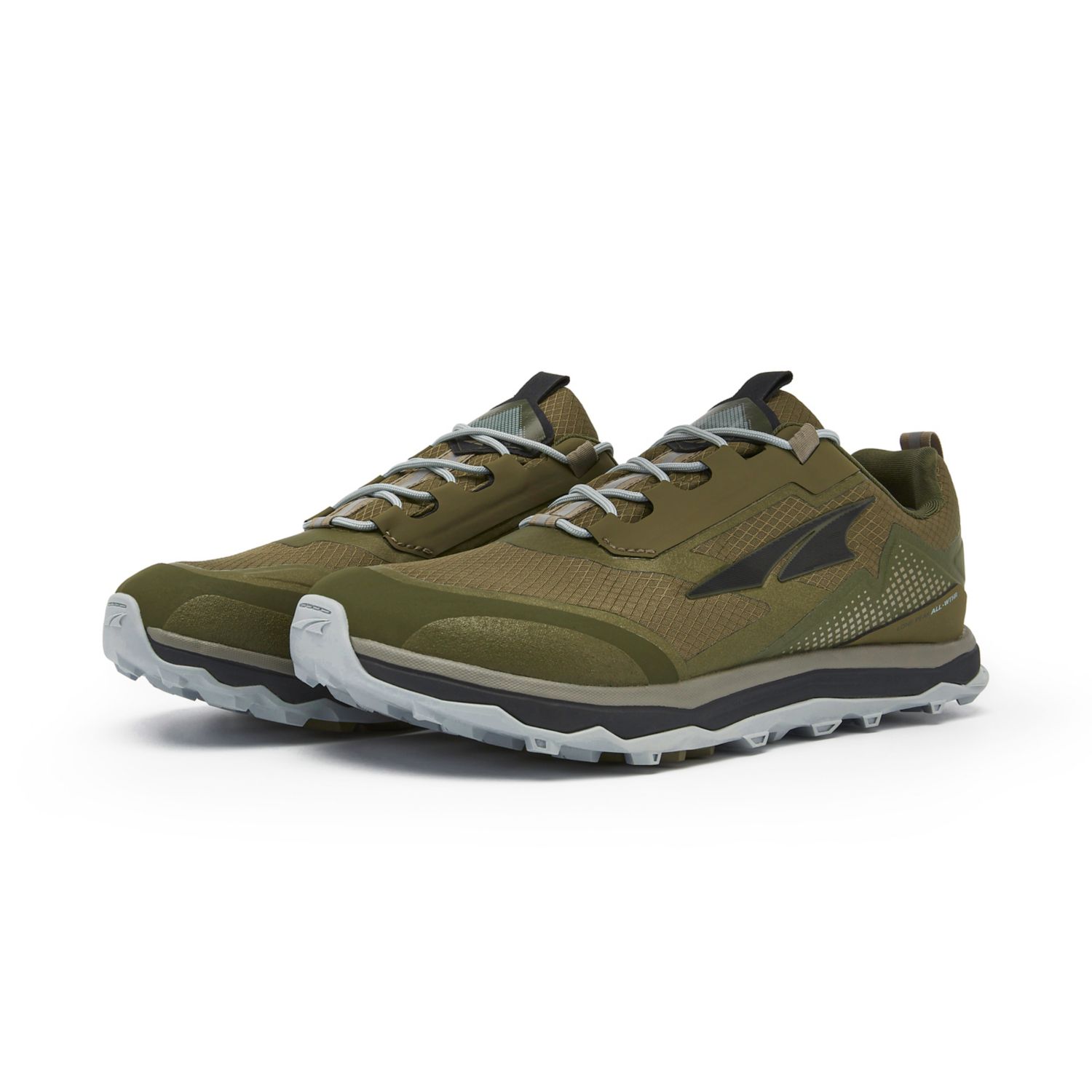 Olive Altra Lone Peak All-wthr Low Men's Trail Running Shoes | Ireland-30897419