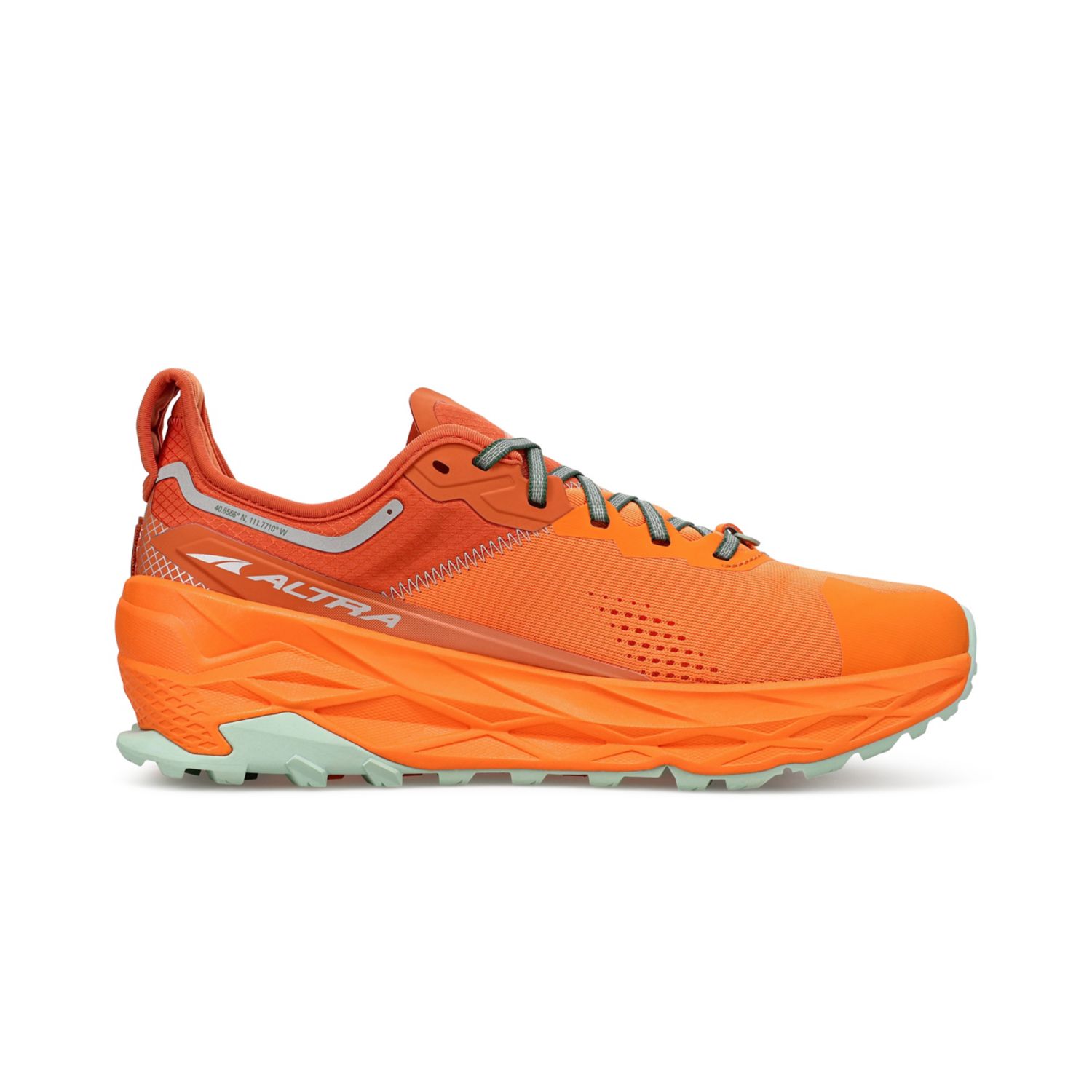 Orange Altra Olympus 5 Men's Trail Running Shoes | Ireland-57320949