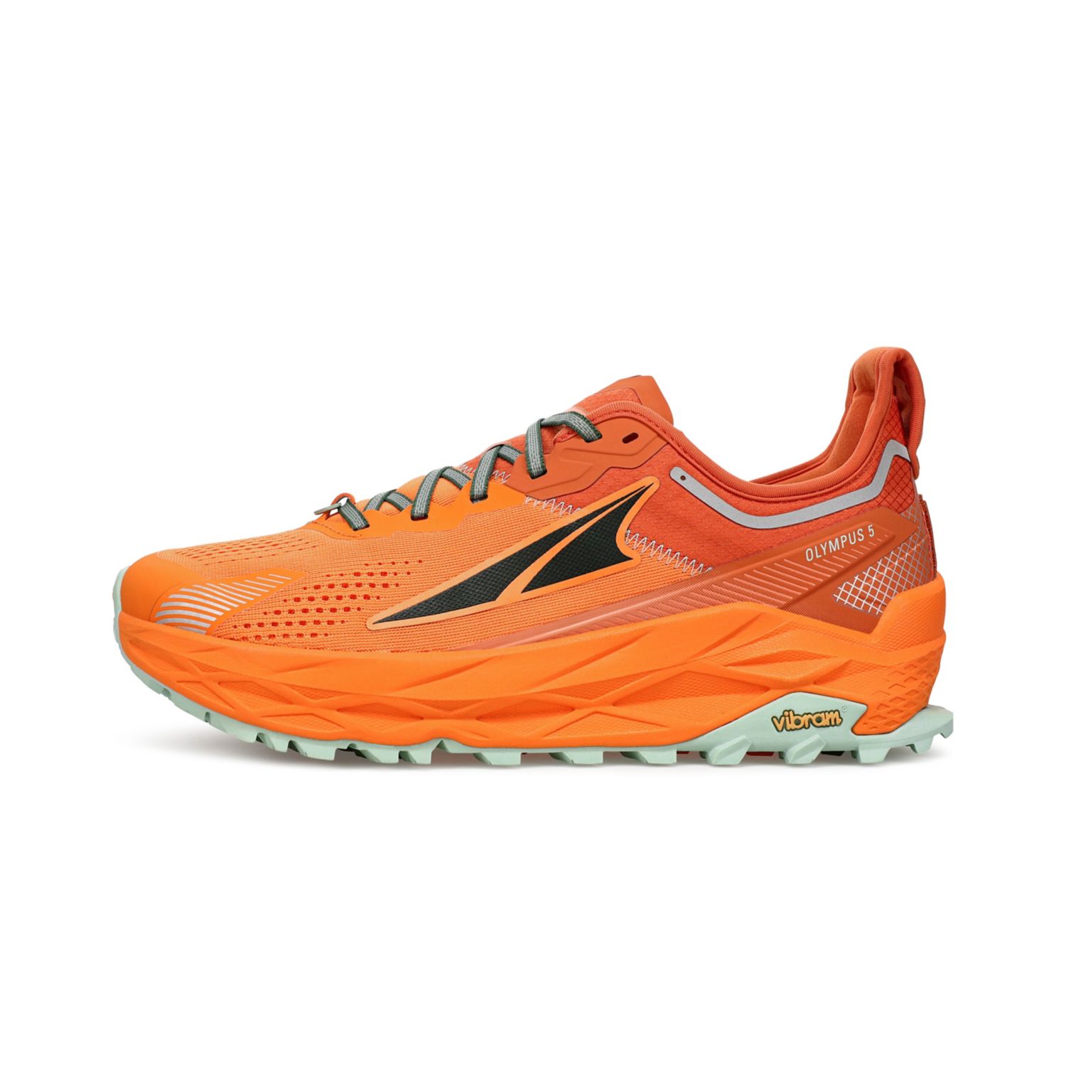 Orange Altra Olympus 5 Men\'s Trail Running Shoes | Ireland-57320949