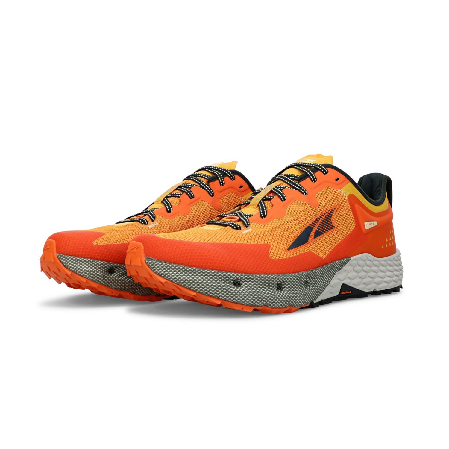 Orange Altra Timp 4 Men's Trail Running Shoes | Ireland-19586329