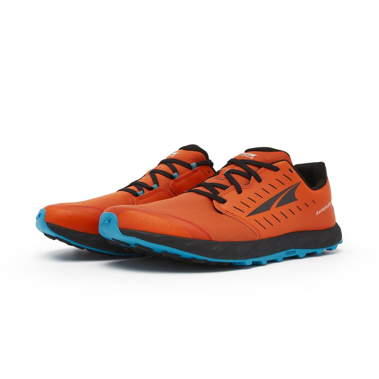 Orange / Black Altra Superior 5 Men's Trail Running Shoes | Ireland-95436819