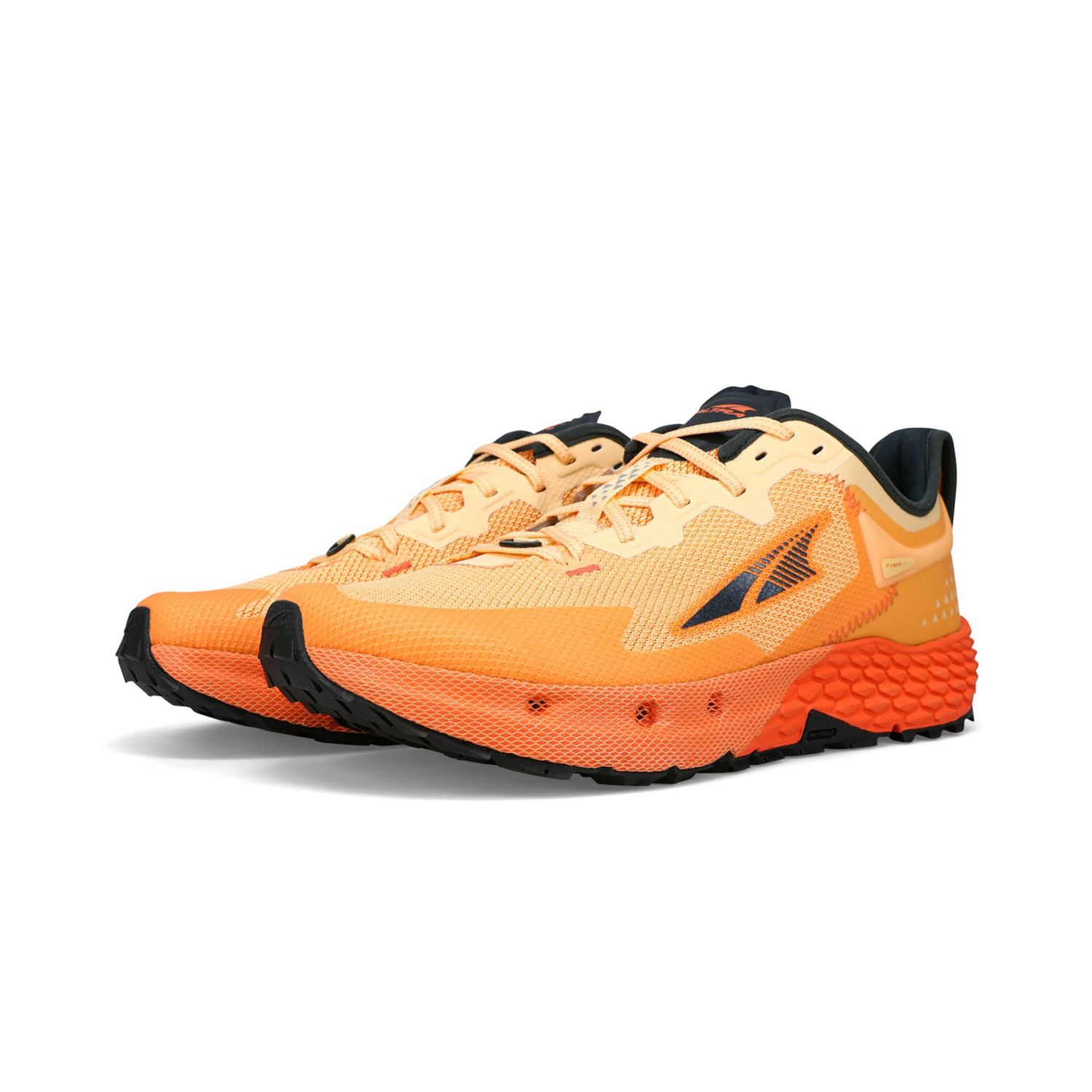 Orange / Black Altra Timp 4 Men's Trail Running Shoes | Ireland-59840219