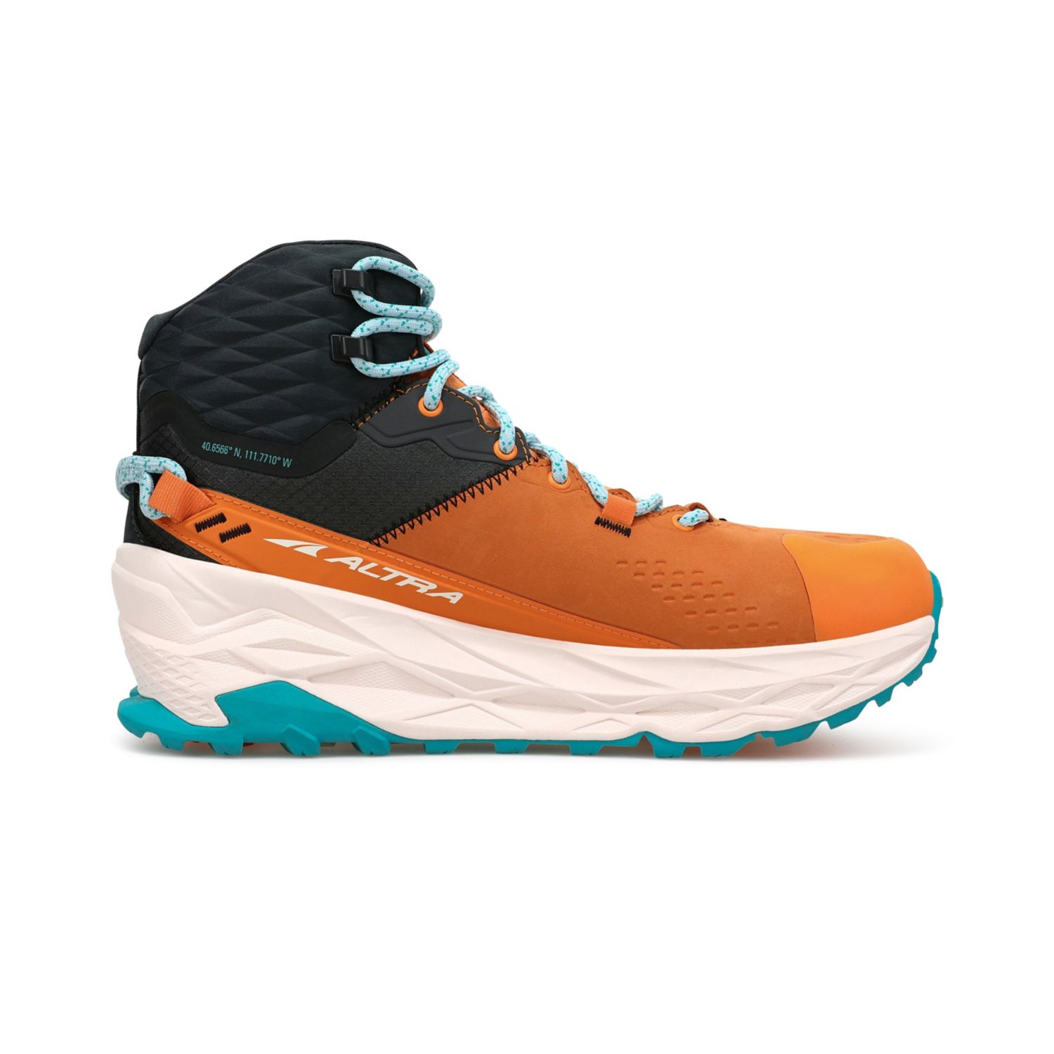 Orange / Grey Altra Olympus 5 Hike Mid Gtx Women's Hiking Boots | Ireland-59271369