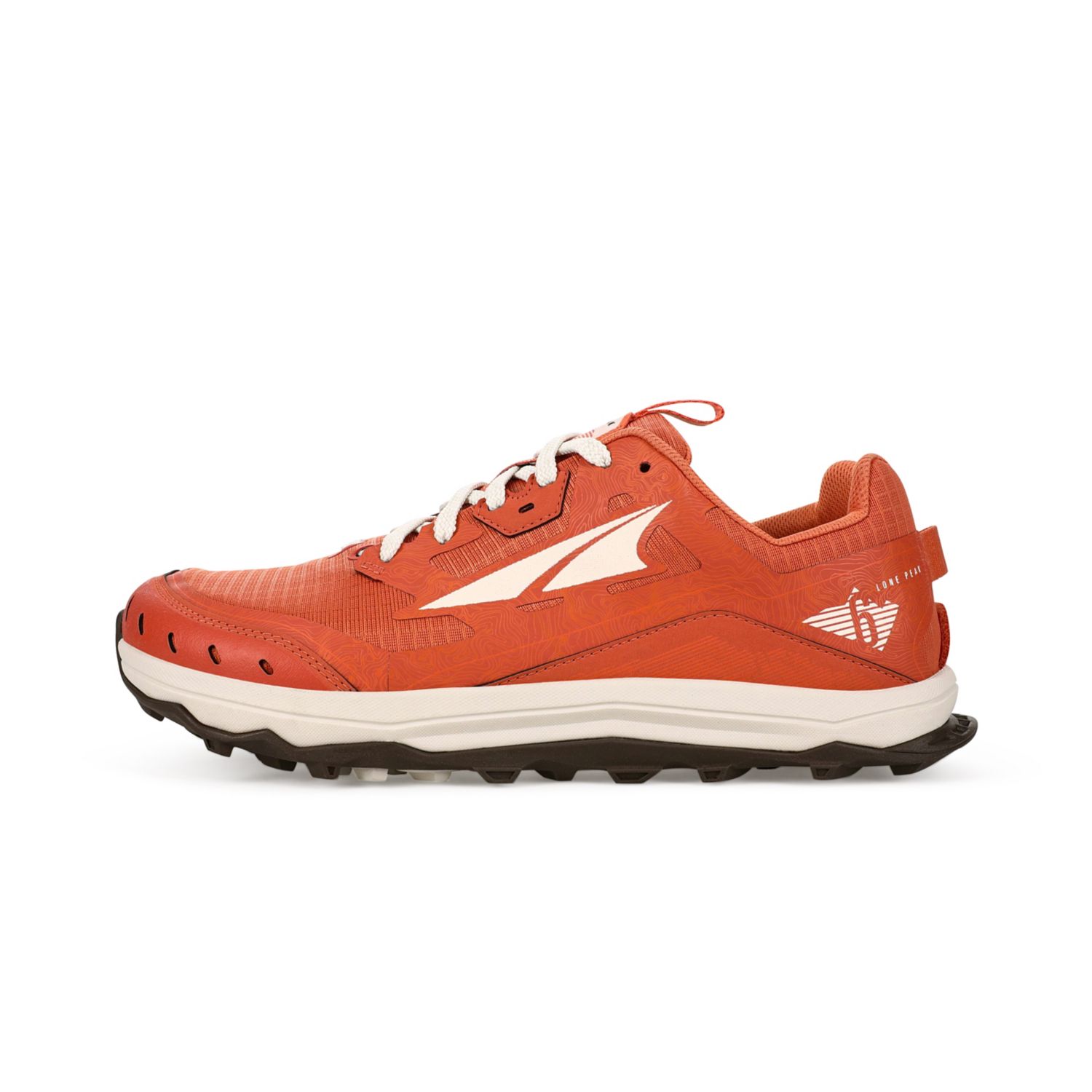 Red / Grey Altra Lone Peak 6 Women\'s Trail Running Shoes | Ireland-41978529