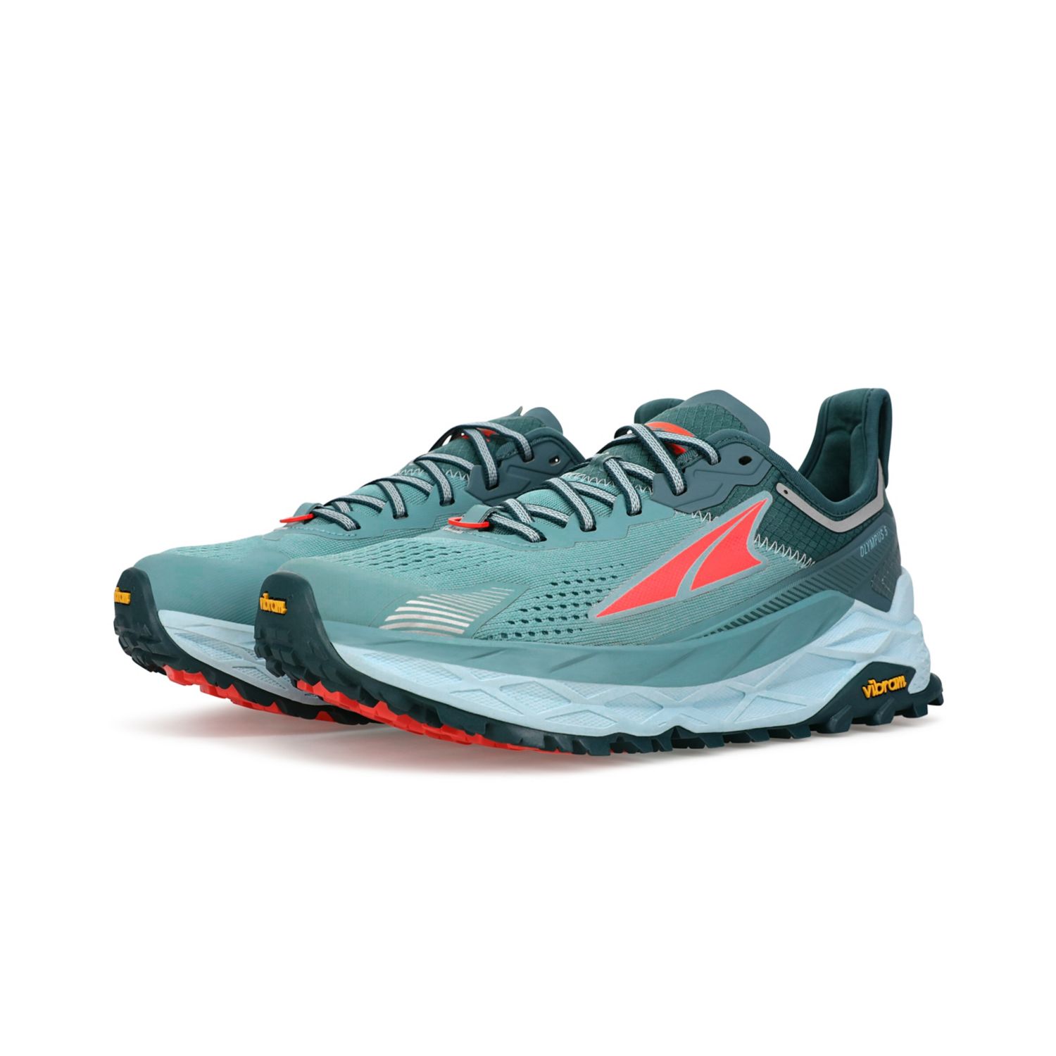 Turquoise Altra Olympus 5 Women's Trail Running Shoes | Ireland-27041989