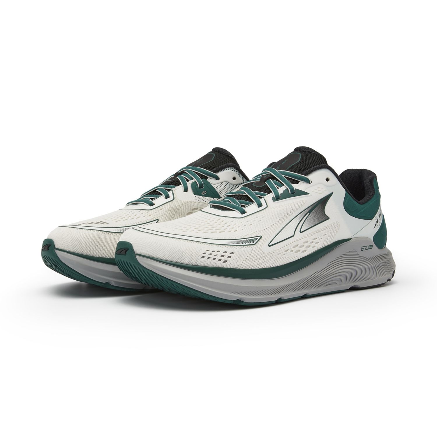 White / Green Altra Paradigm 6 Men's Road Running Shoes | Ireland-14865329