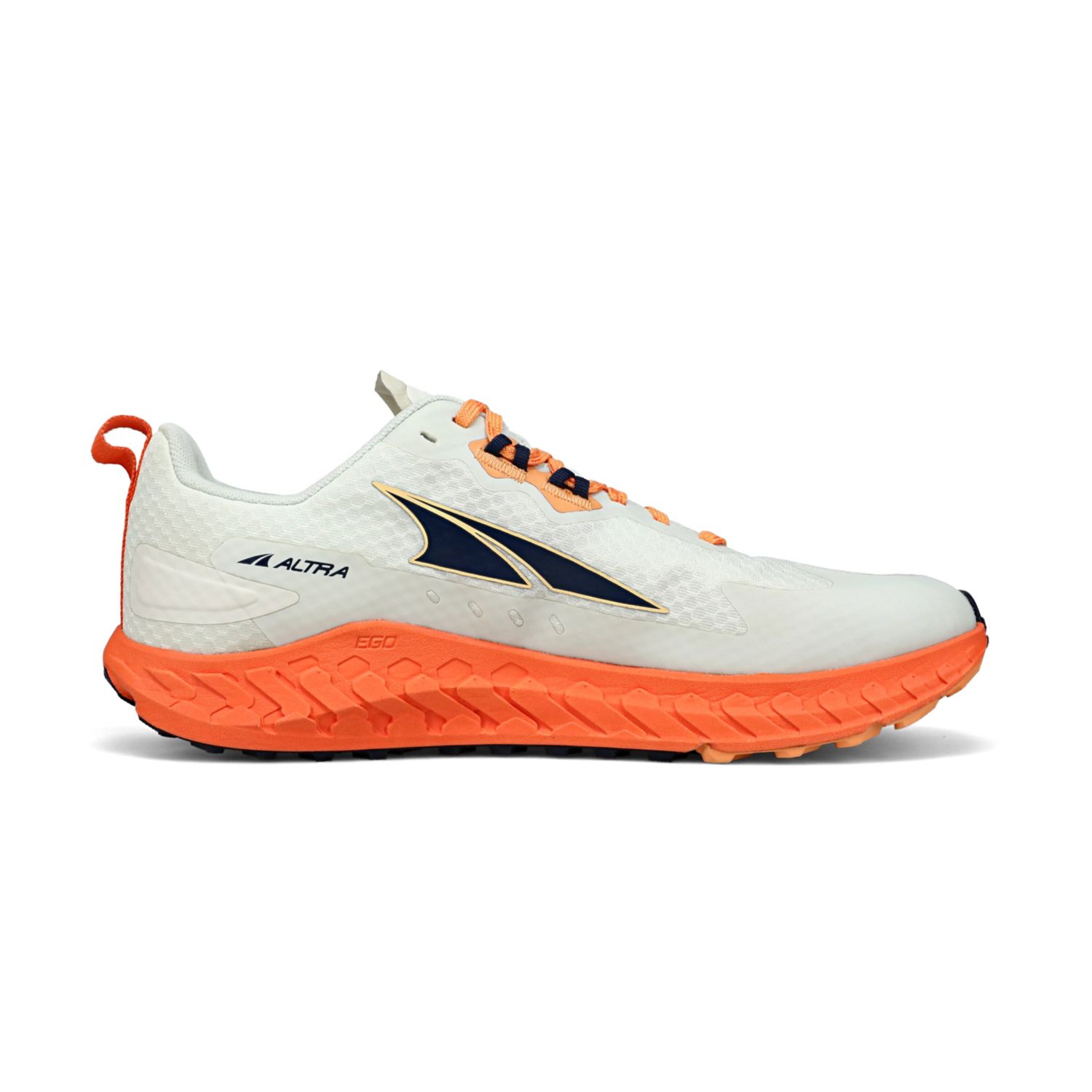 White / Orange Altra Outroad Men's Road Running Shoes | Ireland-70692159